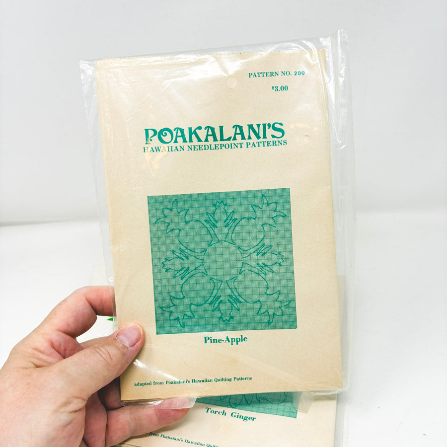 Bundle of Poakalani's Needlepoint Patterns (4)