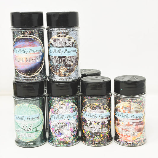 Black/Dark Assorted Glitters by It's Pretty Personal (1)