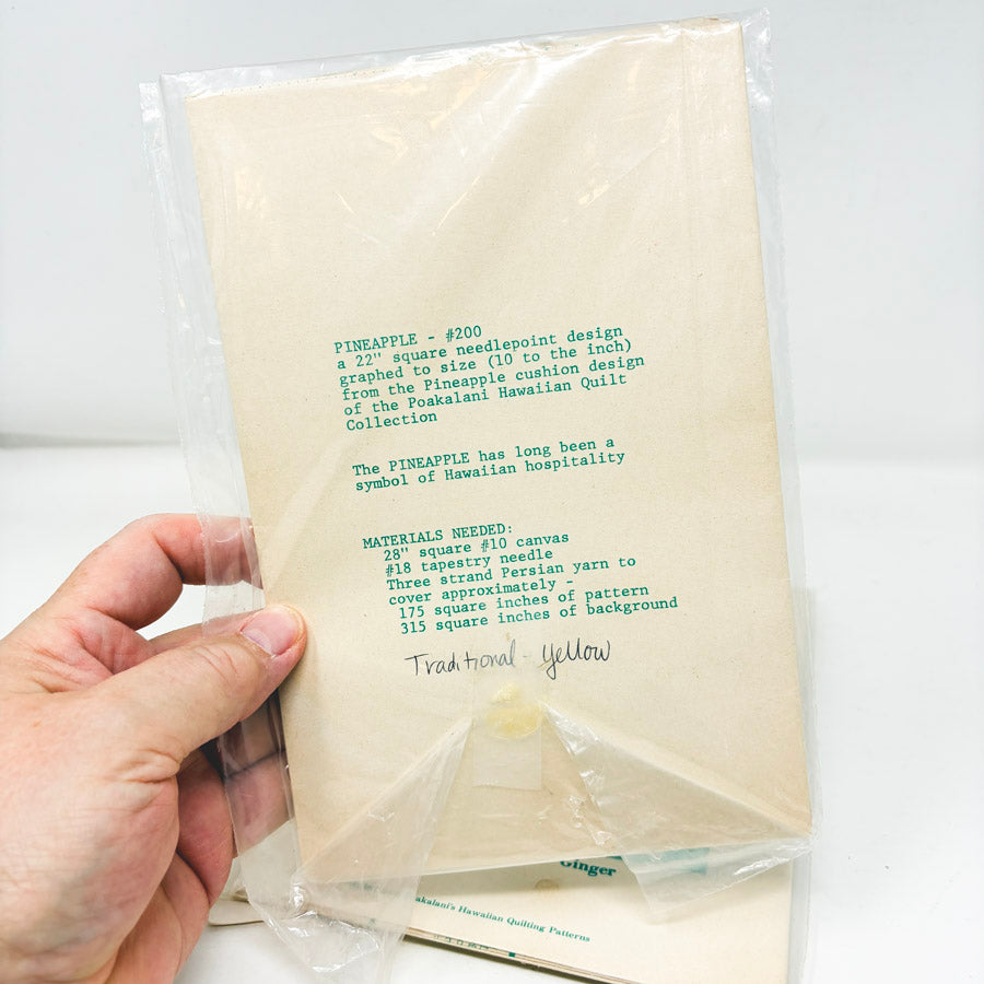 Bundle of Poakalani's Needlepoint Patterns (4)