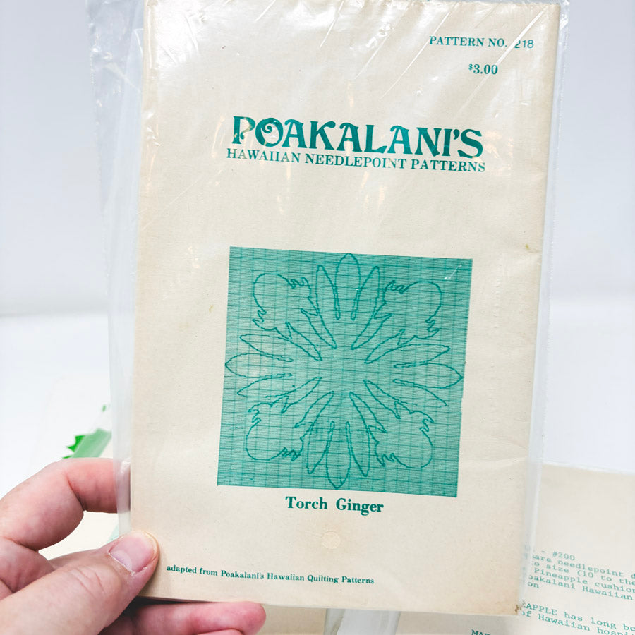 Bundle of Poakalani's Needlepoint Patterns (4)