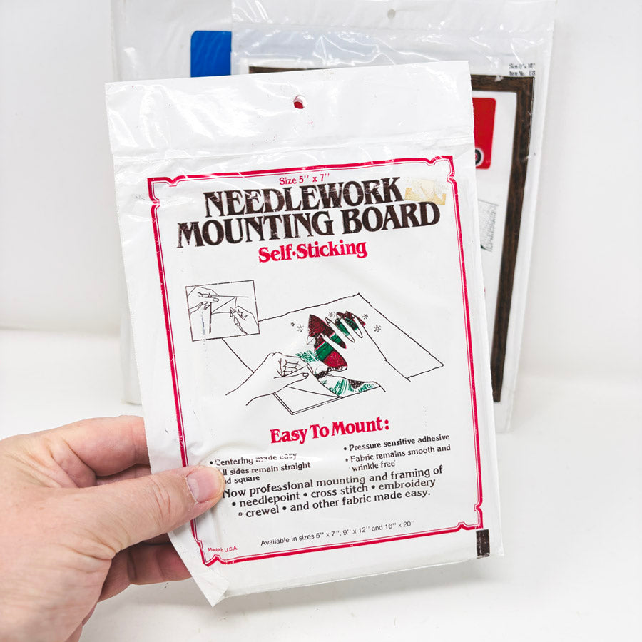 Self Sticking Needlework Mounting Boards