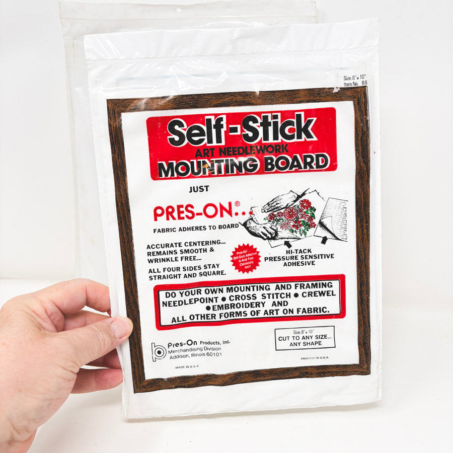 Self Sticking Needlework Mounting Boards