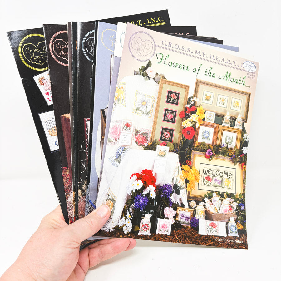 Cross My Heart Cross Stitch Pattern Booklets