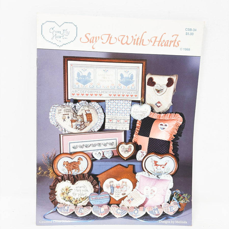 Cross My Heart Cross Stitch Pattern Booklets