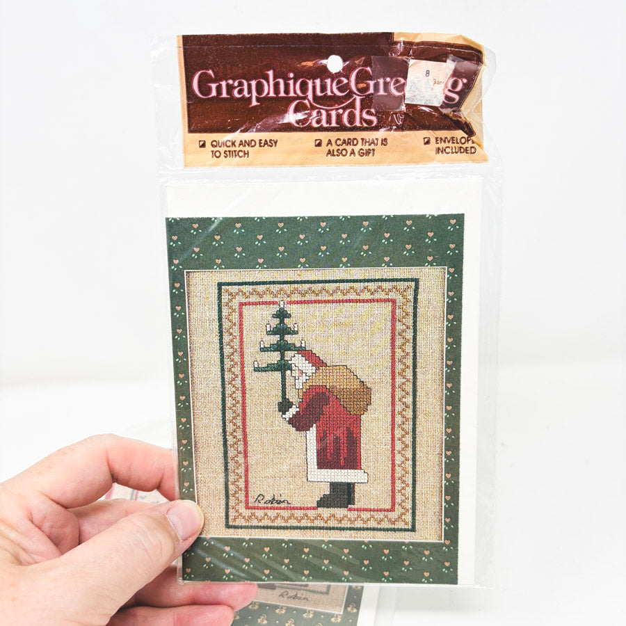 Bundle of Cross Stitch Card Kits with Envelopes (4)