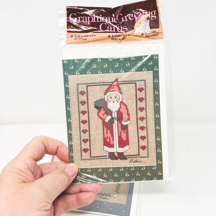 Bundle of Cross Stitch Card Kits with Envelopes (4)