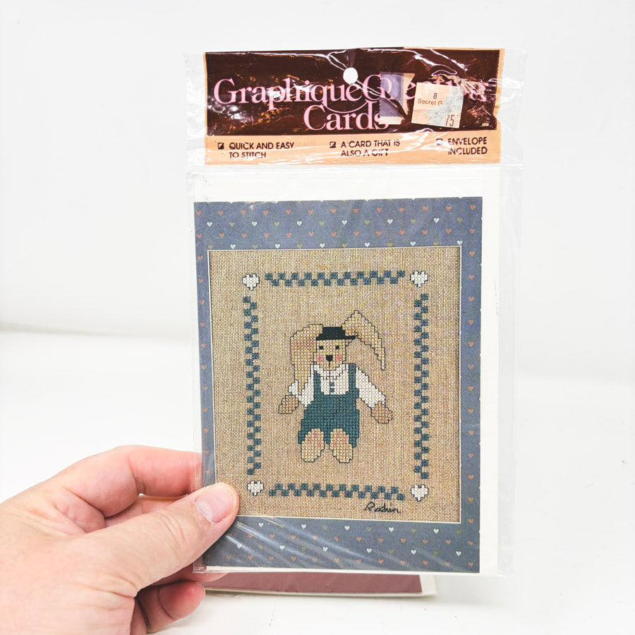 Bundle of Cross Stitch Card Kits with Envelopes (4)
