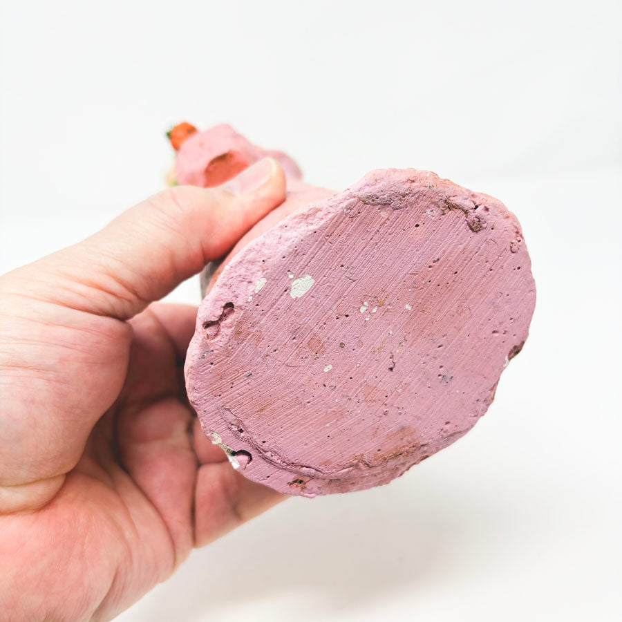 Paper-Mâché Folk Art Bunny Figure