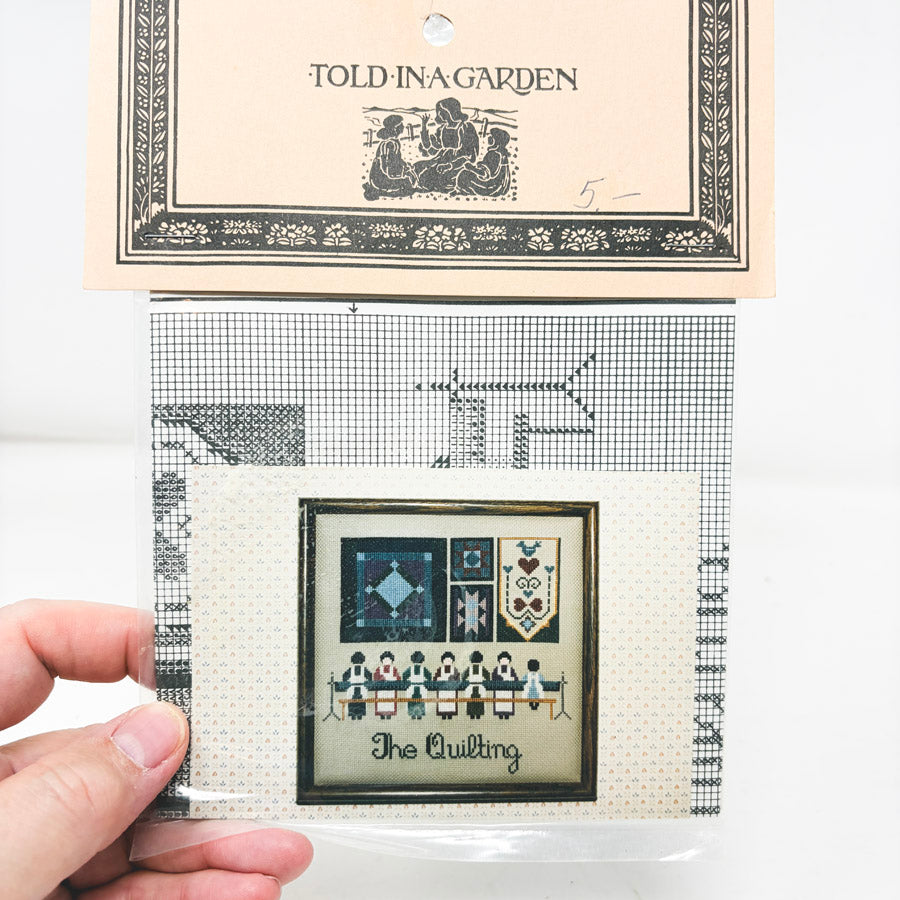 Told in a Garden Cross Stitch Patterns