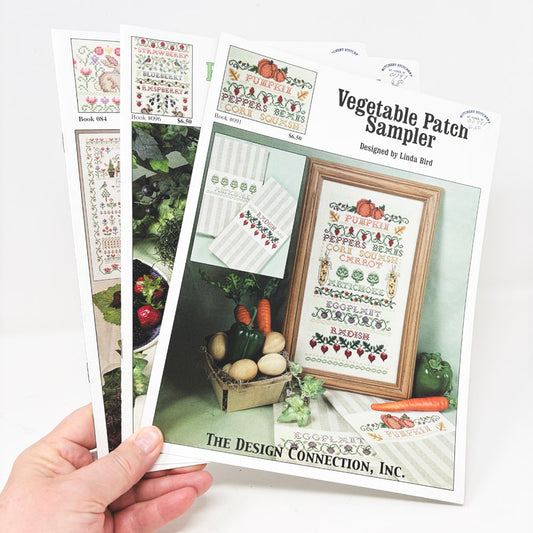 Garden Samplers – The Design Connection Cross Stitch Pattern Booklets