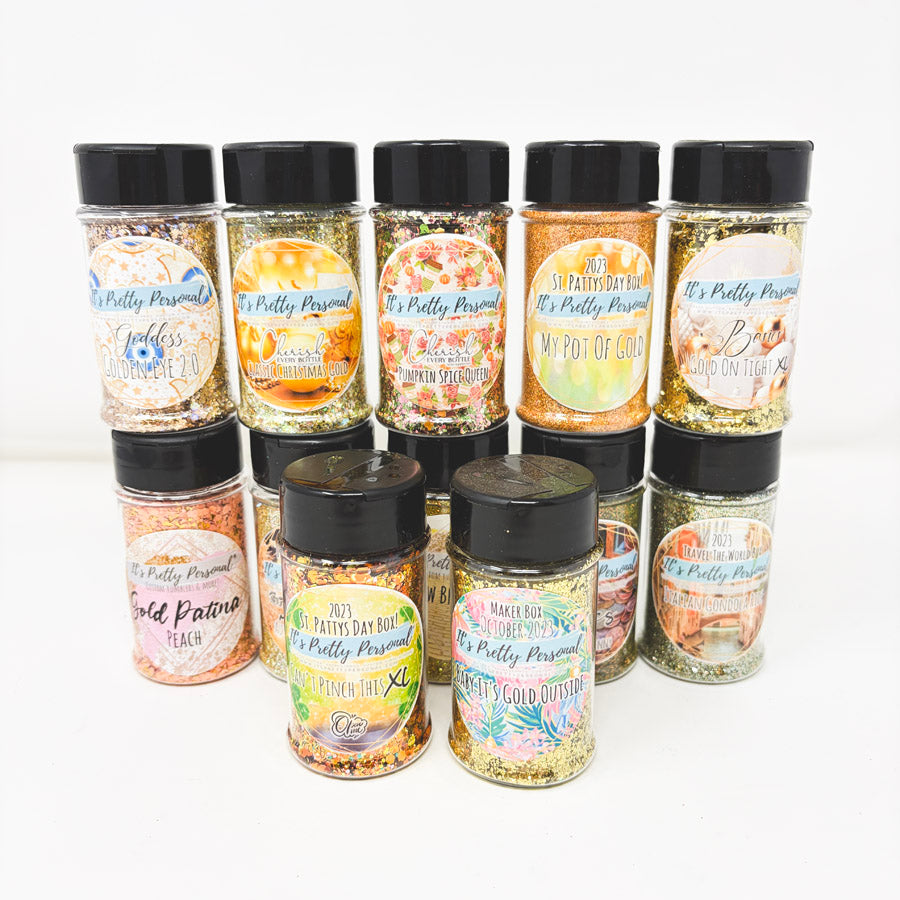 Gold Assorted Glitters by It's Pretty Personal (1)