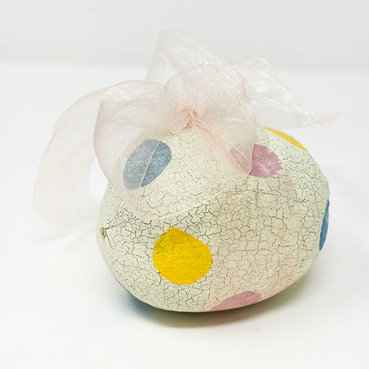 Paper-Mâché Egg by Natalie Silitch