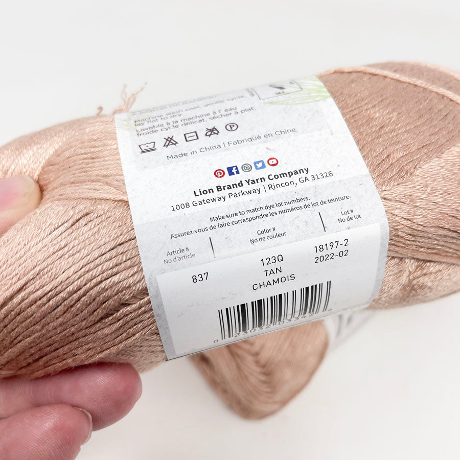 Lion Brand Yarn - Tan Tryboo (1)