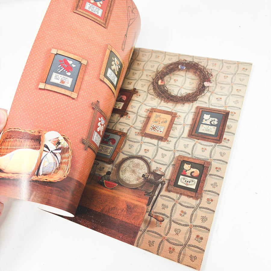 Sweet Saying Cross Stitch Pattern Book by Laura J. Conley