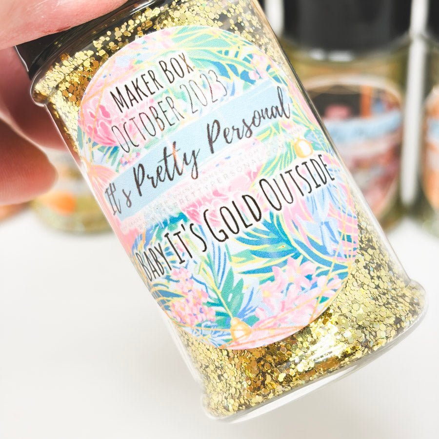 Gold Assorted Glitters by It's Pretty Personal (1)