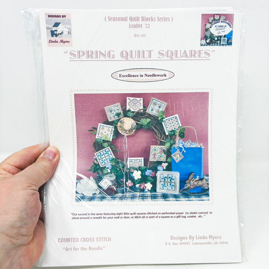 Seasonal Quilt Squares – The Design Connection Cross Stitch Patterns