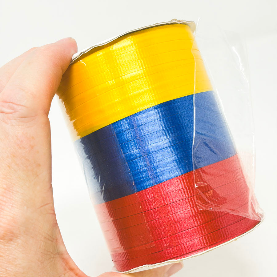 Spool of Primary Color Gift Ribbon