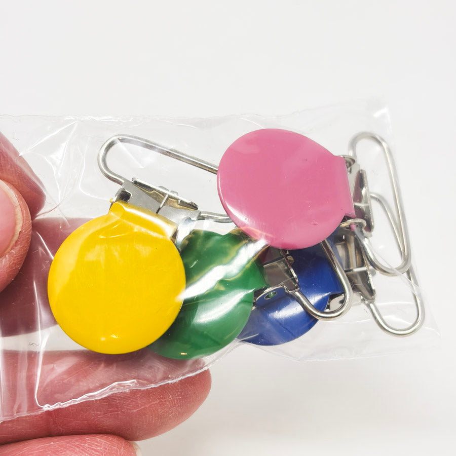 Suspender Clasps Bright Colors