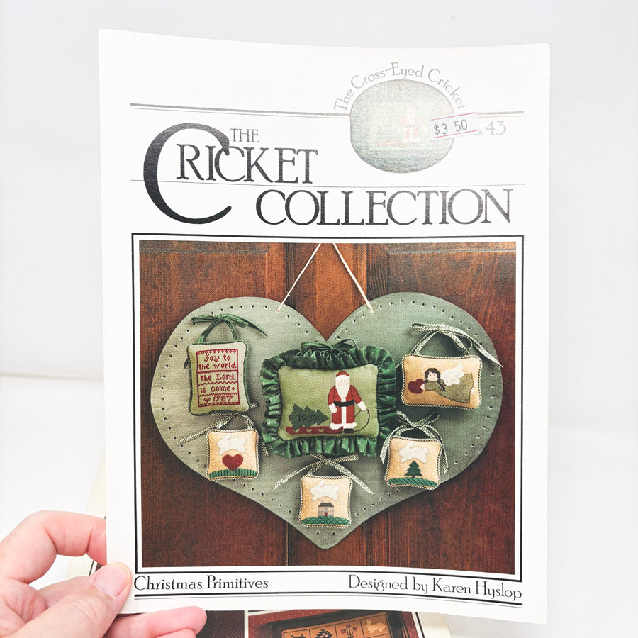 The Cricket Collection Cross Stitch Pattern Leaflets