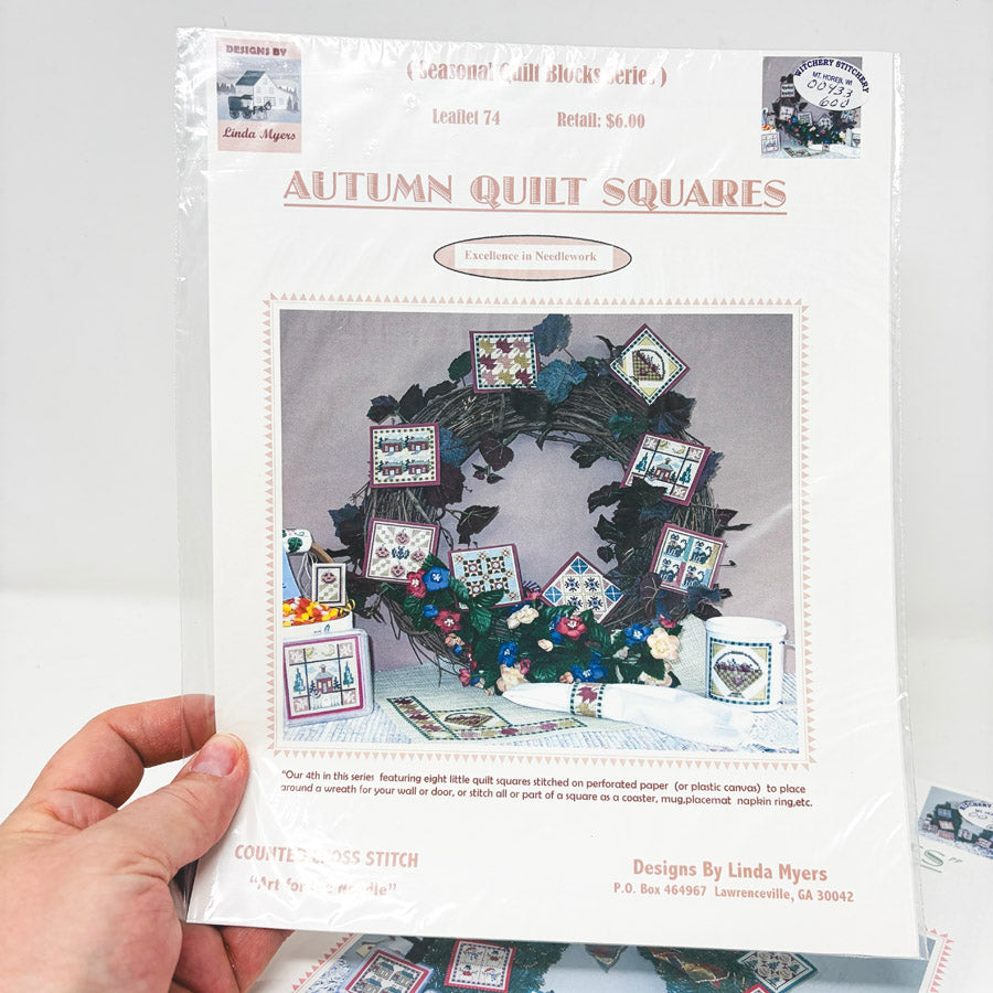Seasonal Quilt Squares – The Design Connection Cross Stitch Patterns