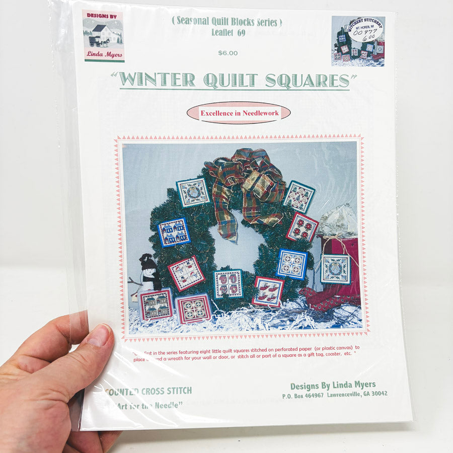 Seasonal Quilt Squares – The Design Connection Cross Stitch Patterns
