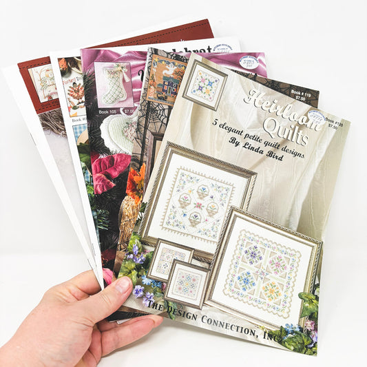 The Design Connection Cross Stitch Pattern Booklets