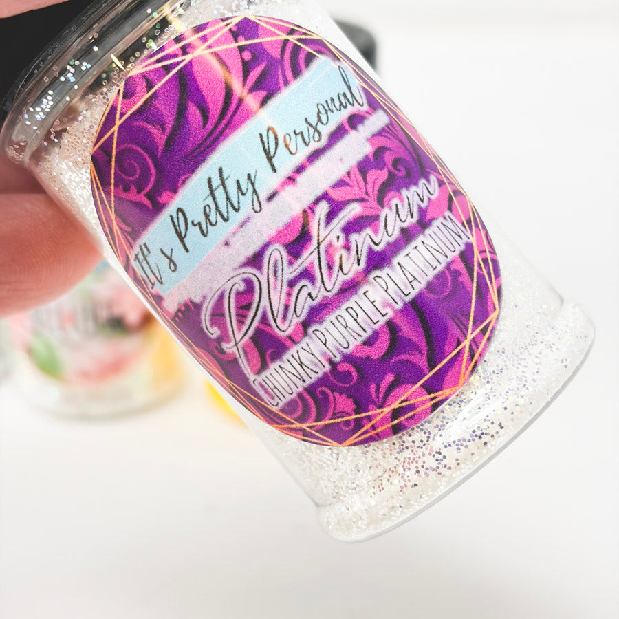 White/Yellow Assorted Glitters by It's Pretty Personal (1)