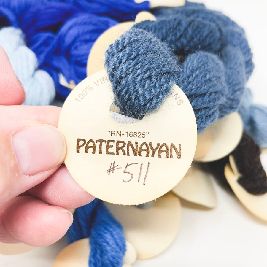 Big Bundle of Paternayan Wool Yarn