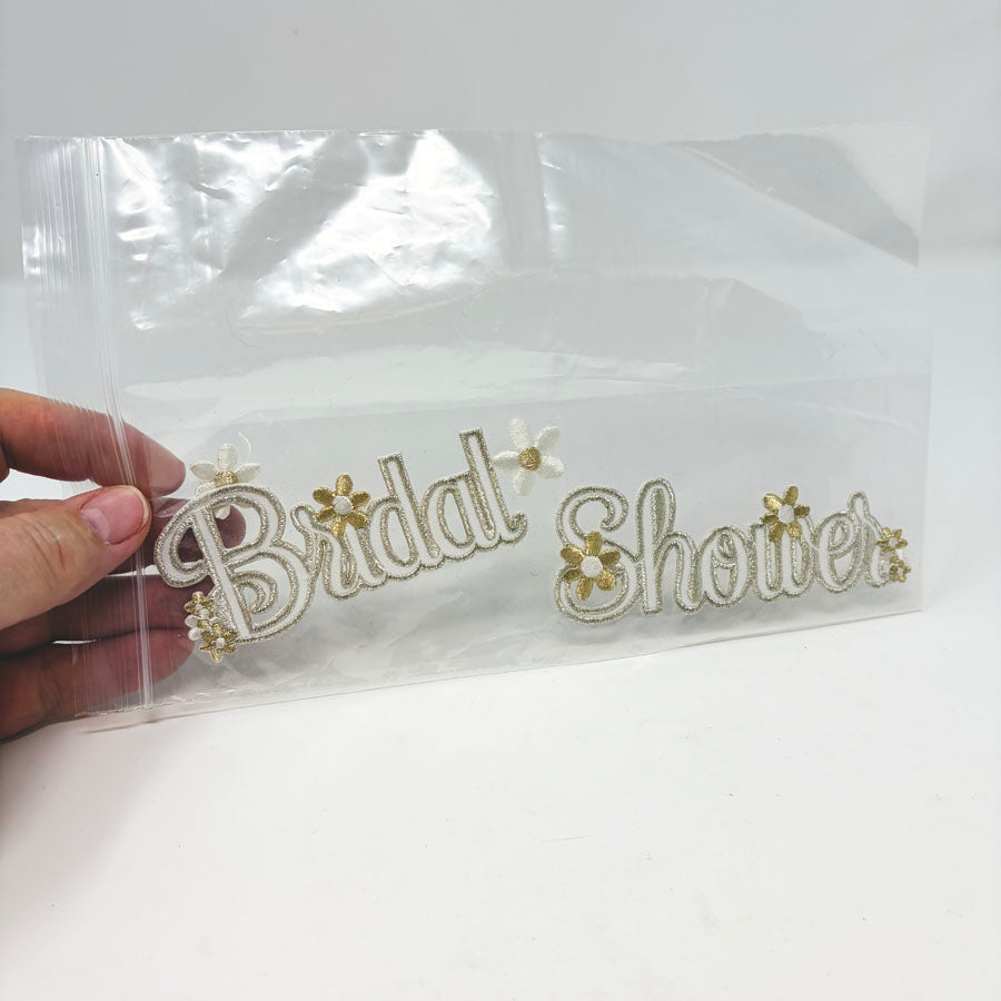 Bridal Shower Applique