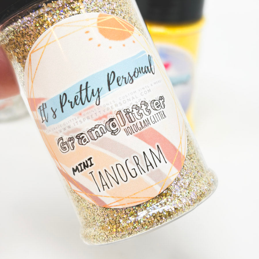 White/Yellow Assorted Glitters by It's Pretty Personal (1)
