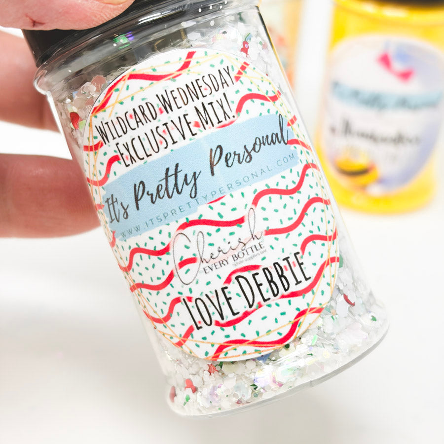 White/Yellow Assorted Glitters by It's Pretty Personal (1)