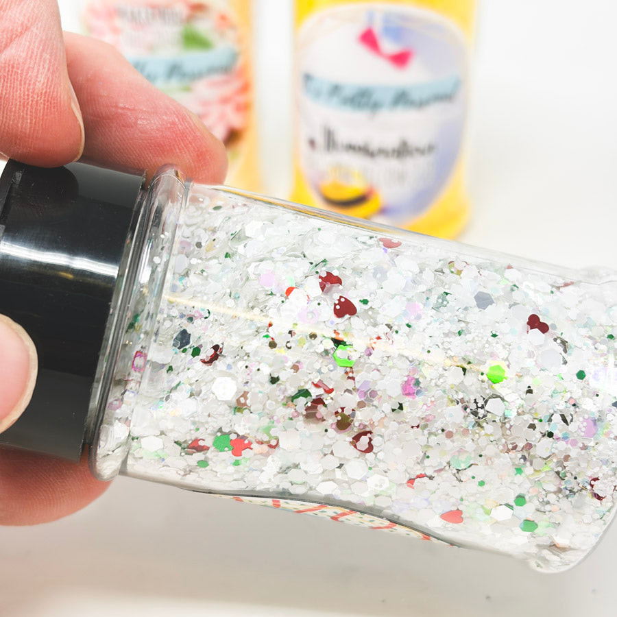 White/Yellow Assorted Glitters by It's Pretty Personal (1)
