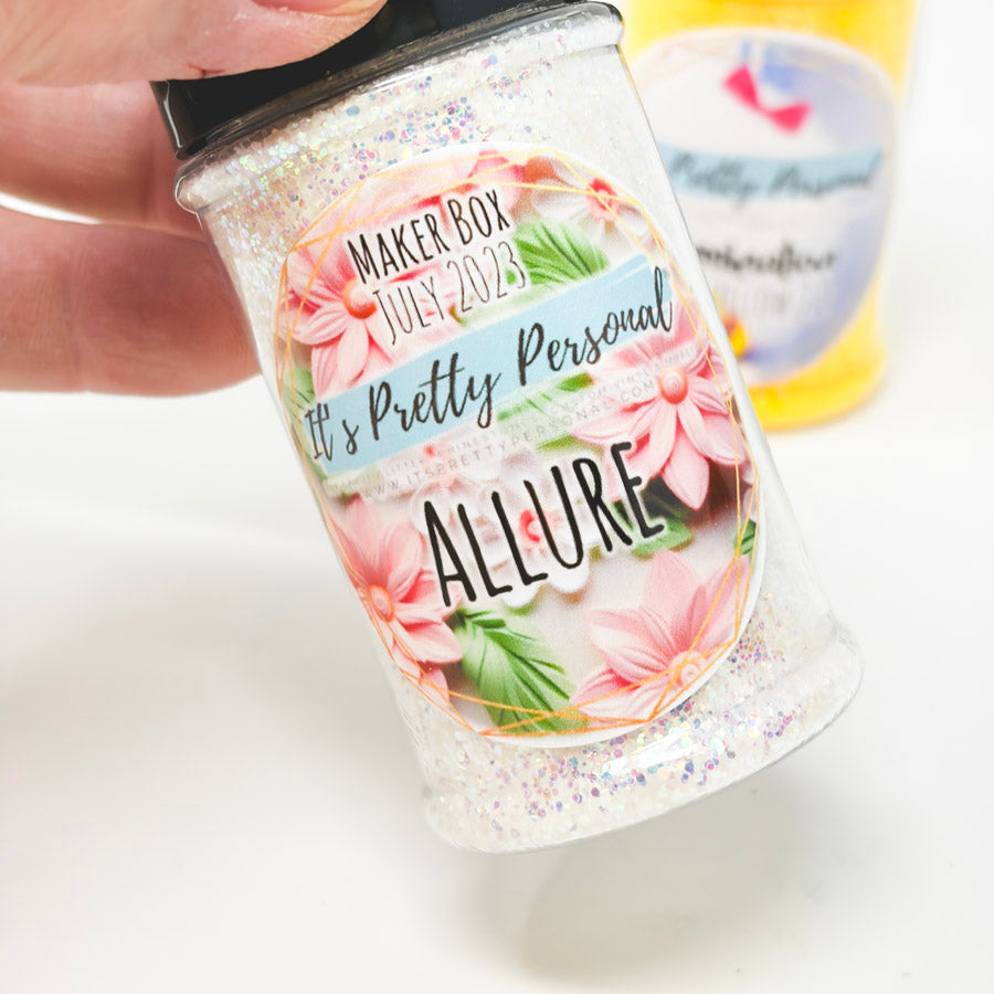 White/Yellow Assorted Glitters by It's Pretty Personal (1)