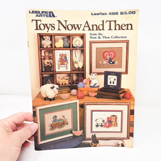 Toys Now and Then Cross Stitch Pattern Booklet