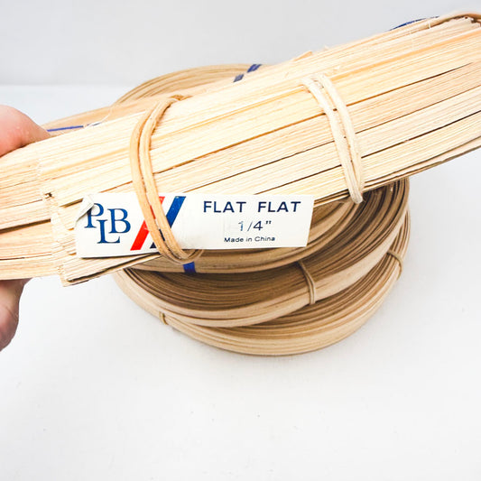 Basket Weaving Reed – Flat Flat, 1/4" - PLB (1)