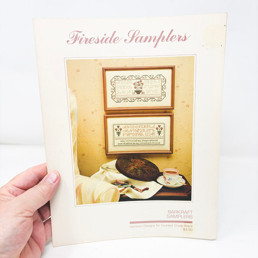 Fireside Samplers Cross Stitch Pattern Leaflet
