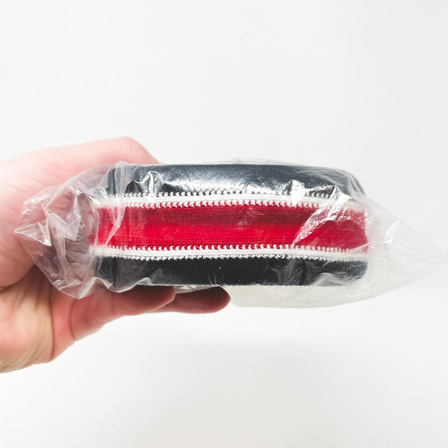 1.5" Binding Bundle - Black White Red Strip