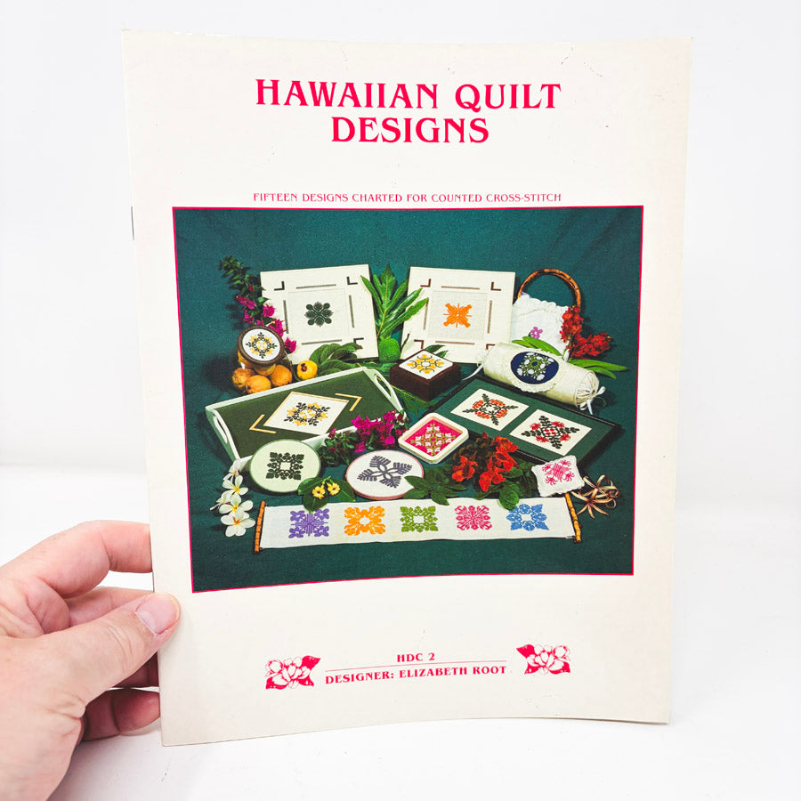 Hawaiian Quilt Designs – Cross Stitch Pattern Booklet