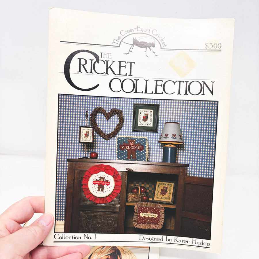 The Cricket Collection – Cross Stitch Pattern Leaflets