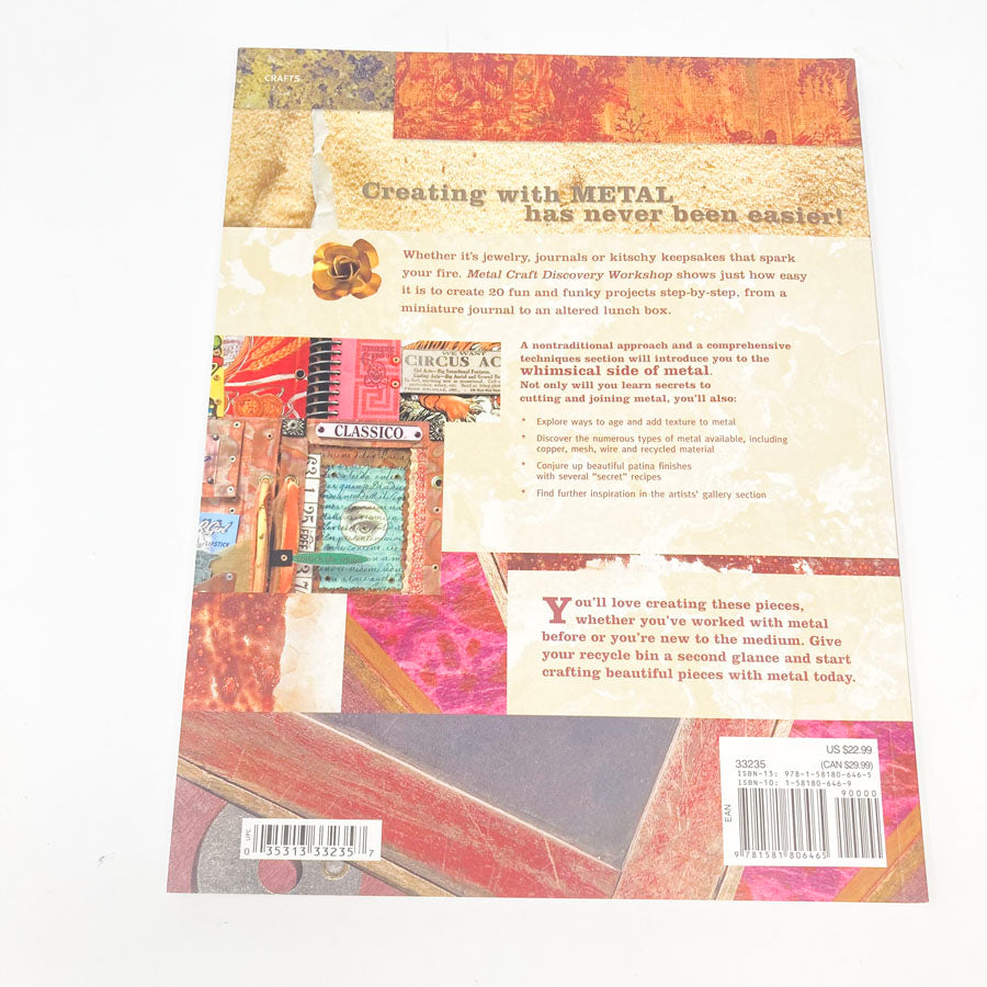 Metal Craft Discover Workshop Book by O'Brien