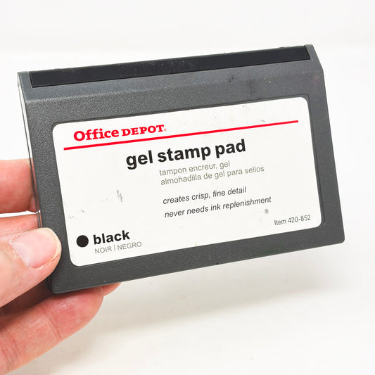 Office Depot Gel Stamp Pad - Black