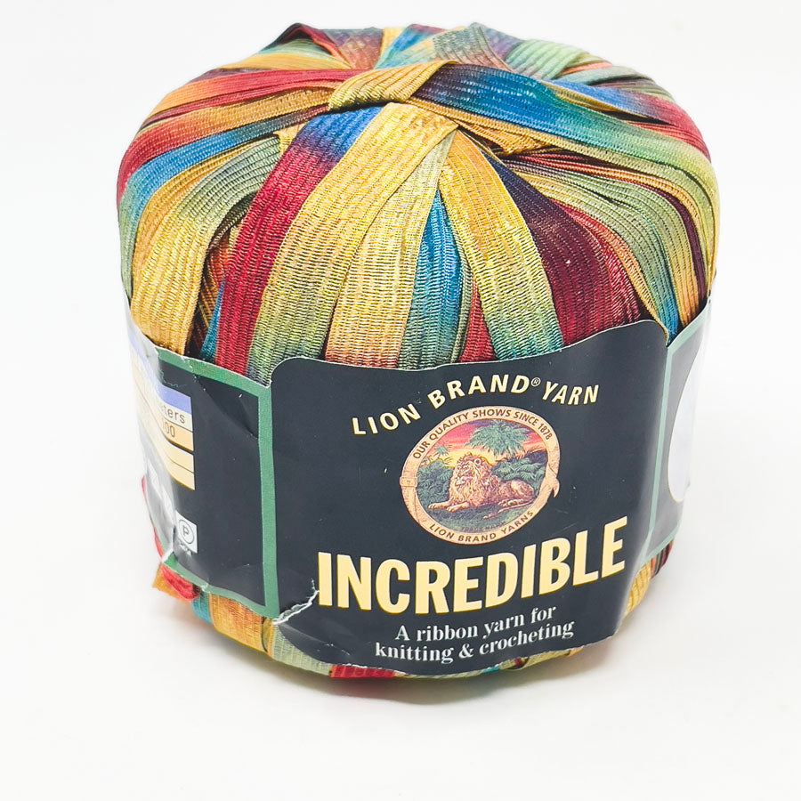 Lion Brand Incredible Ribbon Yarns - Pick a Color