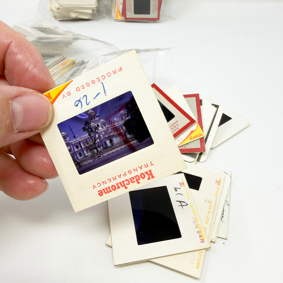 Vintage Stack of 35mm Slides - 1 Pack