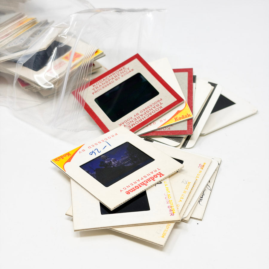 Vintage Stack of 35mm Slides - 1 Pack