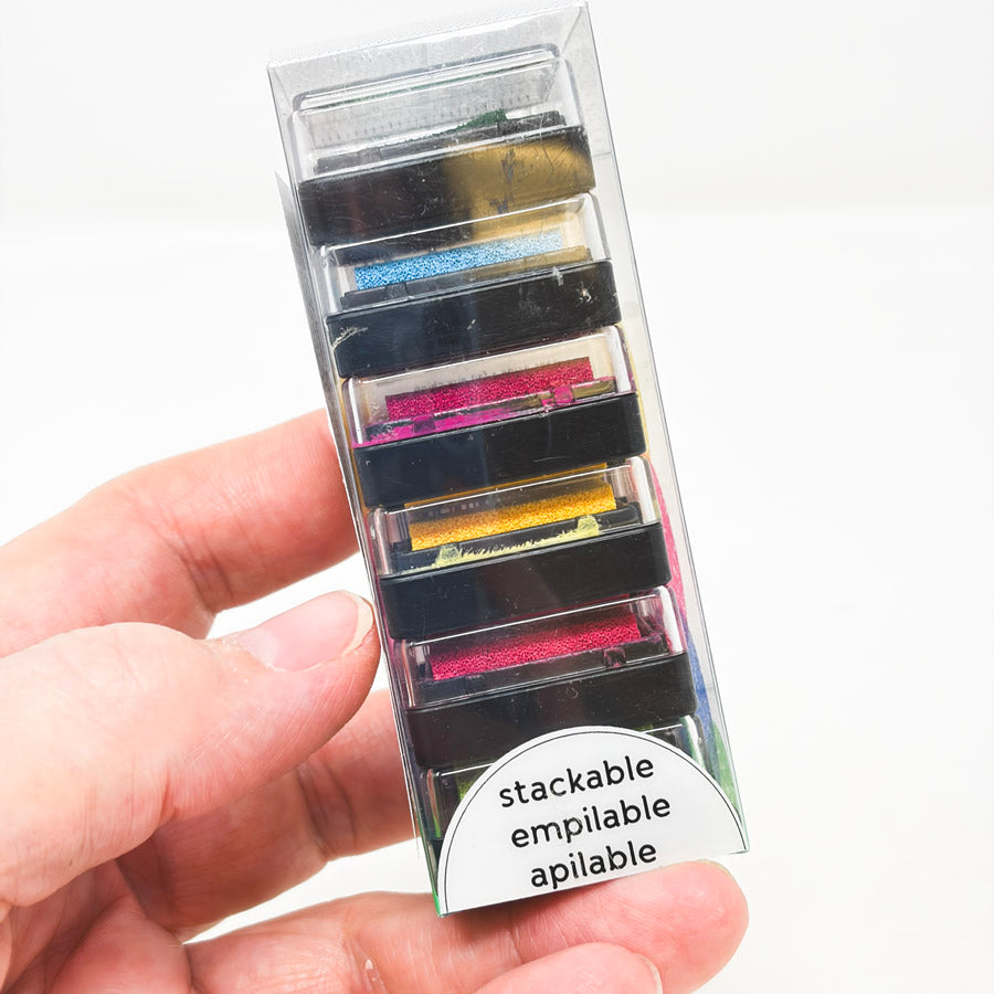 American Craft Stackable Mini Ink Pad Set