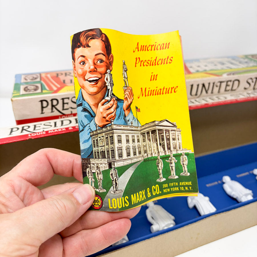 1950s Miniature U.S. President Figurines by Louis Marx & Co