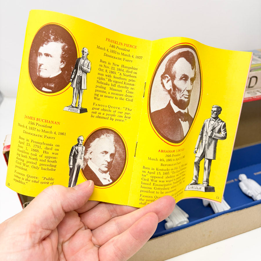 1950s Miniature U.S. President Figurines by Louis Marx & Co