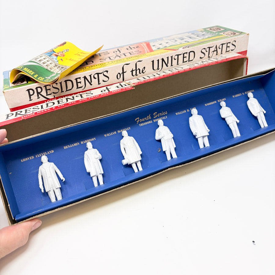 1950s Miniature U.S. President Figurines by Louis Marx & Co