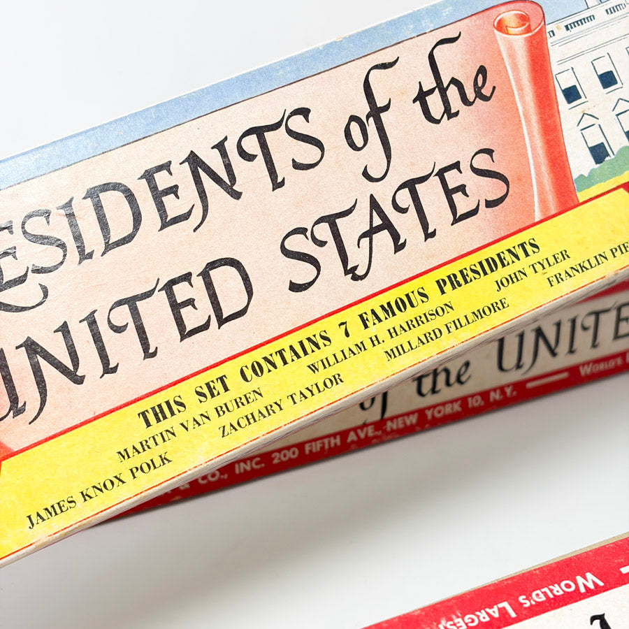 1950s Miniature U.S. President Figurines by Louis Marx & Co