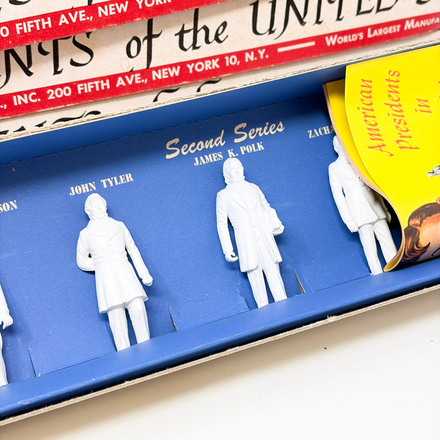 1950s Miniature U.S. President Figurines by Louis Marx & Co